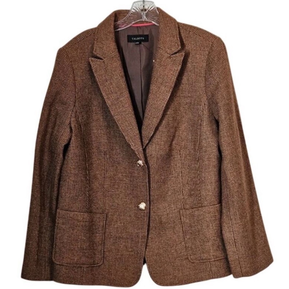 Talbots Women's Classic Brown Blazer